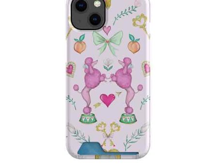 Pink Poodle Parlour Sugar Case and Card By Catherine Rowe For Sale