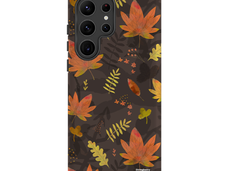 Samsung Tough Case - Autumn Leaves Yellow Online now