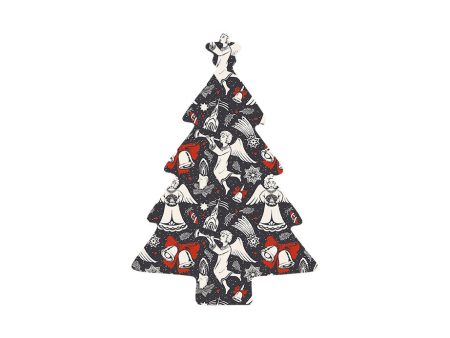 Christmas Decorations ANGELS- Wooden Xmas Tree And Fridge Magnet Online Sale