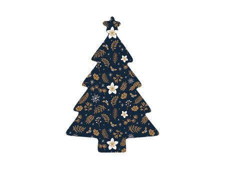 Christmas Decorations ALL IS CALM- Wooden Xmas Tree And Fridge Magnet For Sale