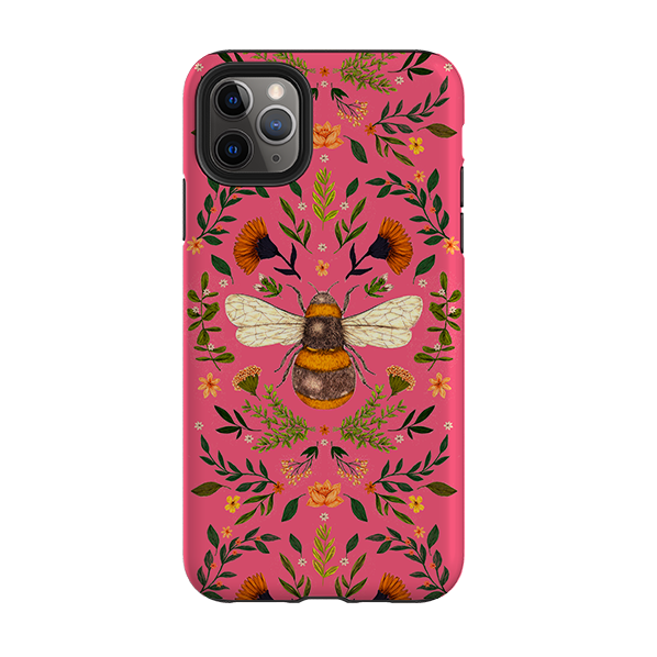 iPhone Tough Case - Botanical Bee Peach By Jade Mosinski Cheap