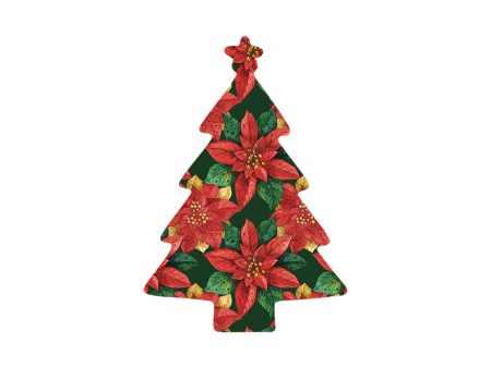 Christmas Decorations BLOOMS OF THE SEASON II- Wooden Xmas Tree And Fridge Magnet Online Hot Sale