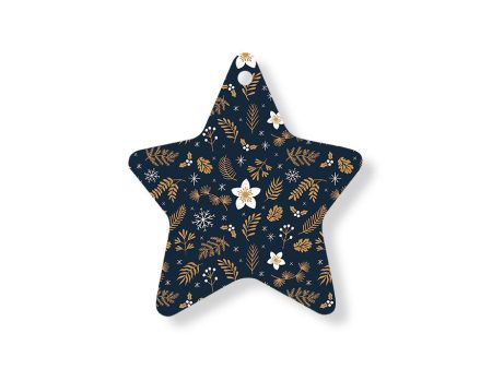 Christmas Decorations ALL IS CALM- Wooden Xmas Star And Fridge Magnet For Cheap