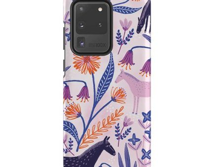 Samsung Tough Case - Wild Ponies Pink By Lee Foster Wilson Supply