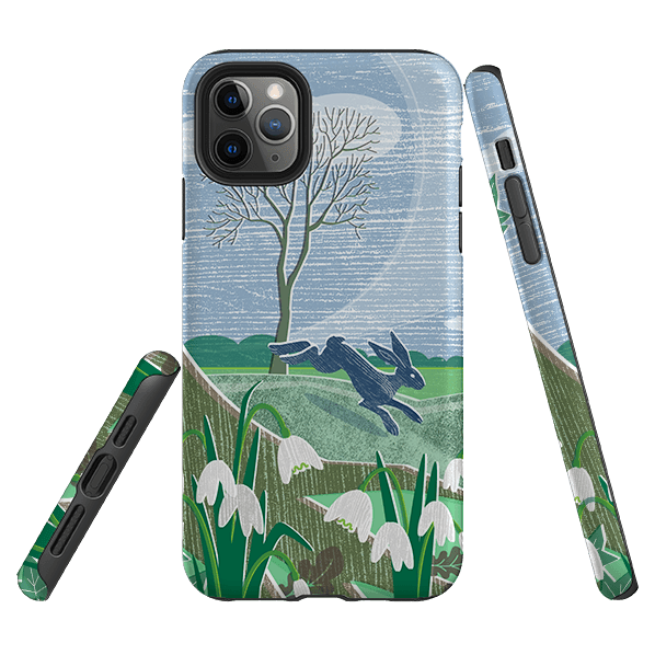 iPhone Tough Case - Snowdrops And Hare By Liane Payne on Sale