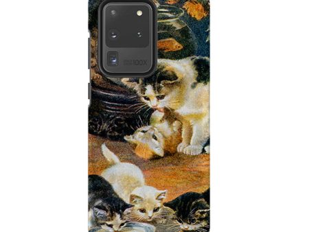 Samsung Tough Case - A Frolicsome Family By Heritage Sale