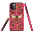 iPhone Tough Case - Botanical Bee Peach By Jade Mosinski Cheap