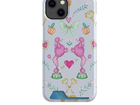 Pink Poodle Parlour Powder Case and Card By Catherine Rowe on Sale