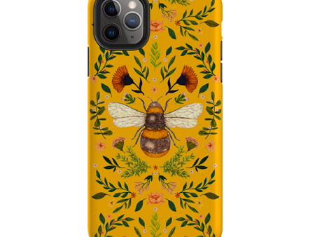 iPhone Tough Case - Botanical Bee Honey By Jade Mosinski on Sale