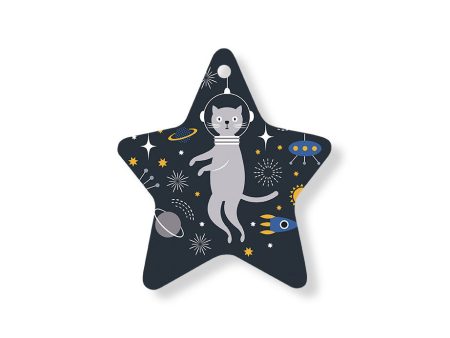 Christmas Decorations ASTRO-CAT- Wooden Xmas Star And Fridge Magnet For Discount