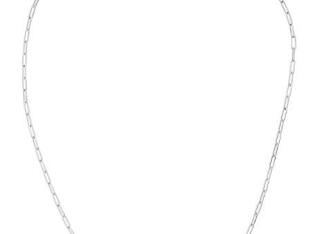 14K Gold 2.1mm Paperclip Chain Online